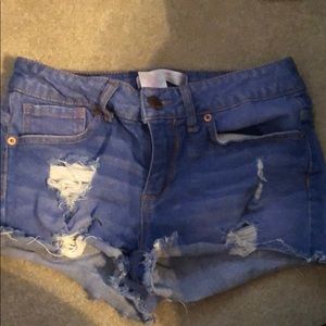 Jean shorts